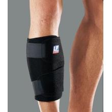 LP 护具LP护腿LP778单片可调式小腿护套 运动保暖 网球腿拉伤 运动护具 黑色单只装 均码