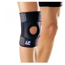 LP733髌骨带护膝弹簧膝关节束带篮球户外登山骑行健身 黑色 均码