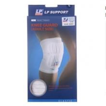 LP 护具 LP606简易型膝部垫片护膝 运动护膝 膝盖加厚防撞保暖护套 防摔护具 白色