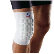 LP 护具 简易型垫片护膝LP610 透气保暖 保健吸震护膝 一对装 白色一对装