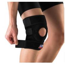 LP 护具 护膝LP758CA高效髌骨释压型膝护套 高透气健身运动复健 黑色单只装 均码