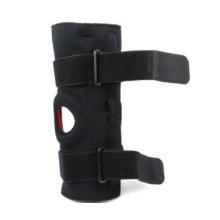 LP 710 双枢纽式钢片膝关节护具 韧带半月板髌骨脱位 黑色单只装