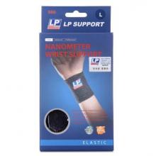 LP 护具 LP986护腕 奈米竹炭负离子 远红外线纳米 吸湿排汗保健 黑色单只装