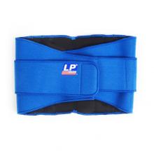 LP护腰 LP773 外层加压式护腰带 保暖护腰 运动护具 篮球护具装备 黑色