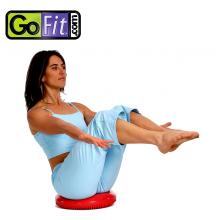 Gofit高難度平衡墊氣墊訓練器軟式 瑜伽平衡盤按摩健身平衡碟