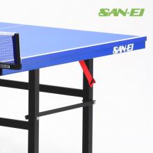 日本SAN-EI三英乒乓球臺SSM-25分體單折乒乓球桌全國包郵送網架